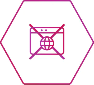 sperren website