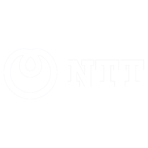 ntt logo white